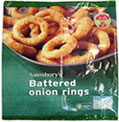 Sainsburys Battered Onion Rings (750g)