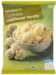 Sainsburys Cauliflower Florets (1Kg)