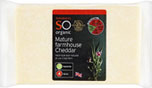 Sainsburys Organic Farmhouse Mature Cheddar (480g)