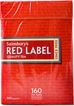 Sainsburys Red Label Quality Tea Bags (160 per
