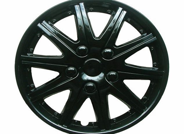 Sakura 13-inch Eclipse Wheel Trims - Black