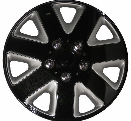 14-inch Universe Wheel Trims - Black/Silver