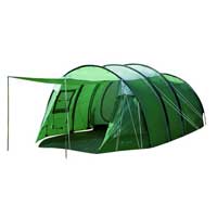 4 Tent Green and Grey