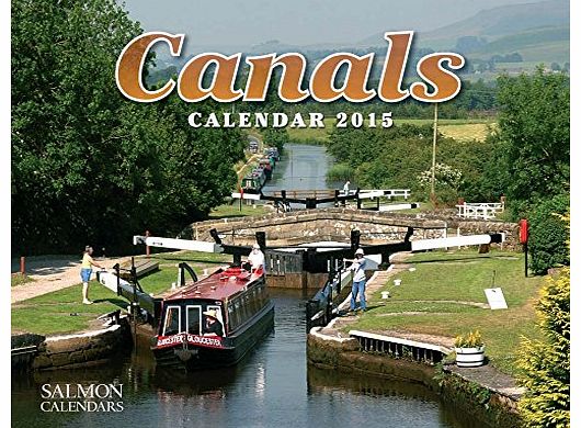 Salmon Canals Small Wall Calendar 2015