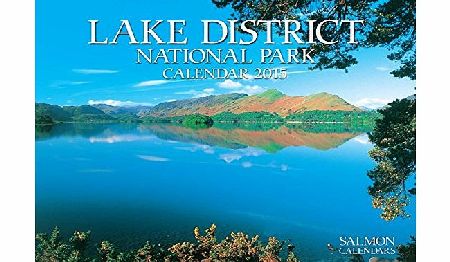 Salmon Lake District National Park Small Wall Calendar 2015