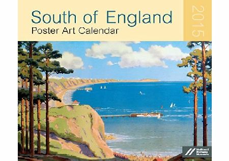 Salmon South Of England Poster Art Large Wall Calendar 2015