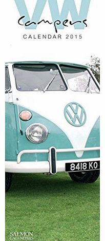 Salmon VW Campers Slim Appointment Calendar 2015