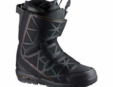 Salomon F4.0 Boots - Black/Clementine