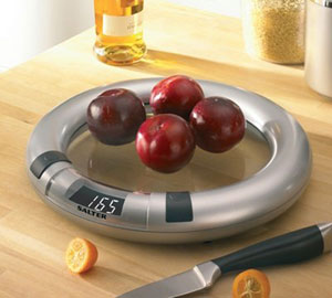 1007 Round Glass Kitchen Scales