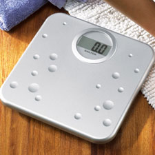 920 Electronic Bathroom Scale Silver