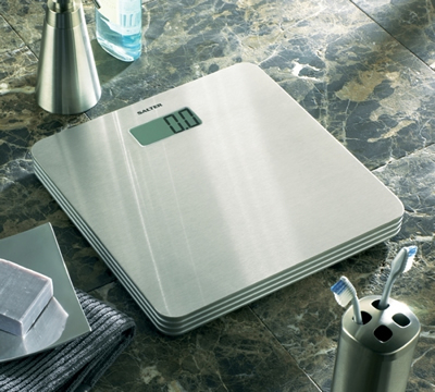 Salter 984 WH3R White electronic personal scales