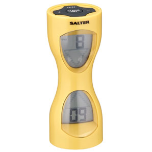 Electronic Sand Timer & Clock- Yellow