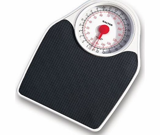Salter Mechanical Bathroom Scale - White and Black
