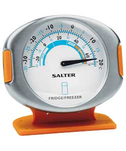 Salter Stainless Steel Fridge Freezer Thermometer