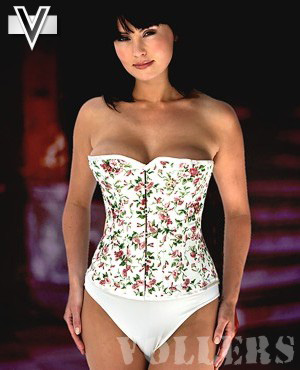 Fine Floral Vollers Corset