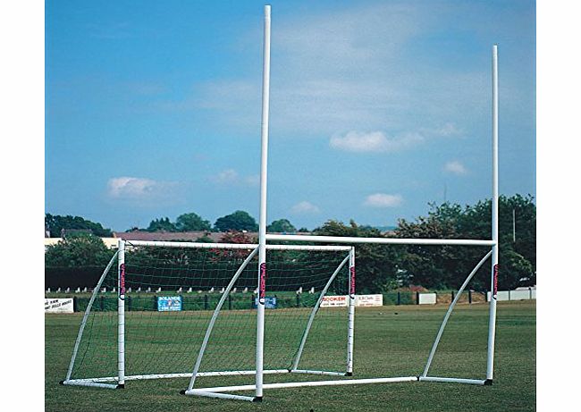 New Samba 12x6ft Football/Rugby Goal Post with Locking System