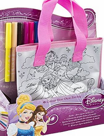 Sambro DSP-4146 Disney Princess Colour Your Own Tote Bag Craft