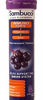 Sambucol Immuno Forte Effervescent - 15 Tablets