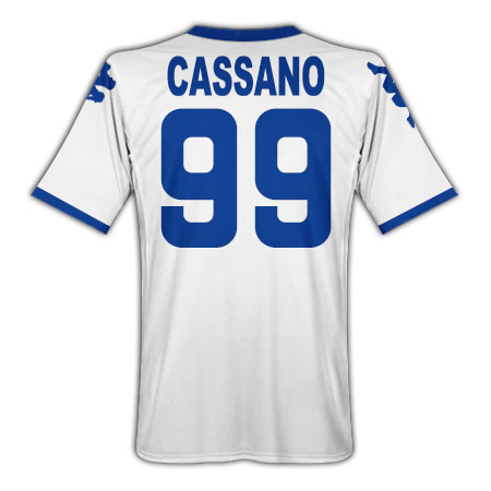 Sampdoria Kappa 2010-11 Sampdoria Kappa Away Shirt (Cassano 99)