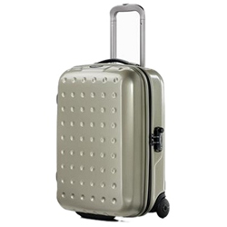 Pixel Cube Upright Suitcase 55cm + FREE Travel