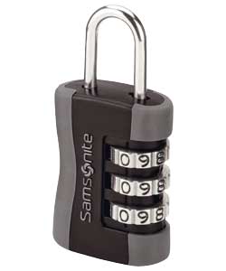 Samsonite Triple Combination Lock - Black