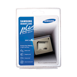 Samsung 4GB SD PLUS Memory Card - Class 6