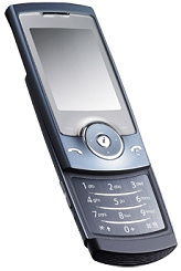 Samsung Blue U600 on U-Fix Txt 25