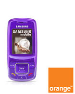 Samsung C300 LILAC Orange ANYTIME FIXED RATES