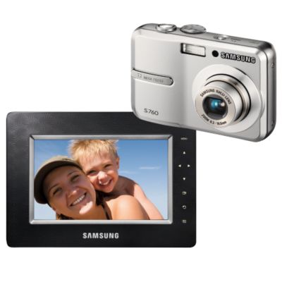 Samsung D760 Camera with 7 inch Frame