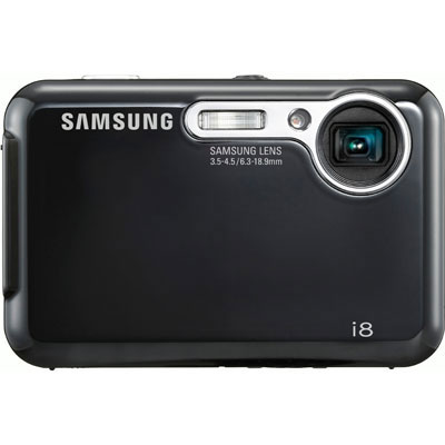 Samsung Digimax i8 Black Digital Camera