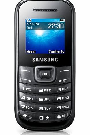 E1200i Keystone 2 Mobile Phone (Vodafone Pay as you go, Black)