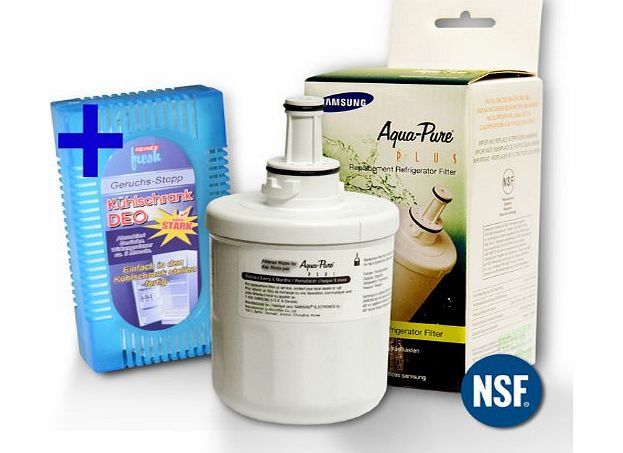 Samsung Genuine SAMSUNG - DA29-00003F - WATER FILTER, INTERNAL, HAFIN1/EXP (Successor of former DA29-00003G) and free Deodorizer