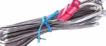 Samsung Genuine Samsung DVD Home Cinema Surround Sound Speaker Cables (4 Metre Red (Front Right))