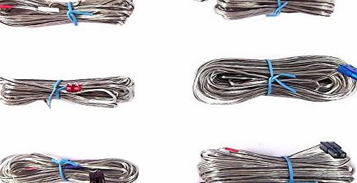 Samsung Genuine Samsung DVD Home Cinema Surround Sound Speaker Cables (6 Pack Complete)