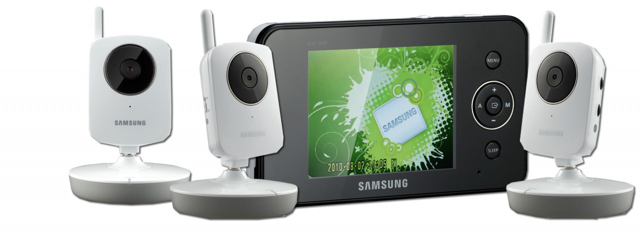 Samsung Baby Video Monitor and 2 Additional