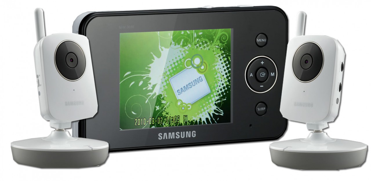 Samsung Monitor Samsung Video Monitor and Extra Camera Bundle