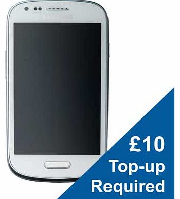 O2 Samsung Galaxy S3 Mini Mobile Phone - White
