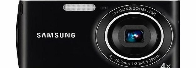Samsung PL90 Digital Camera - Black/Grey (12.2MP, 4x Optical Zoom, 2.7 inch LCD)