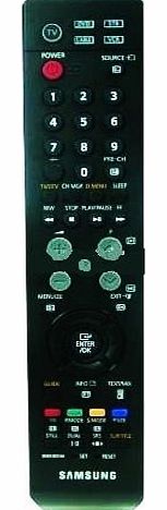 Samsung PS42Q7HD Plasma TV Genuine Remote Control amp; Gagi Iron Metal Remote Control Stand