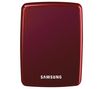 S2 500 GB Portable External Hard Drive - red
