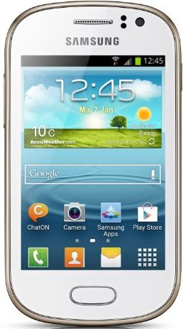 Samsung S6810 Galaxy Fame NFC SIM-Free Smartphone - White