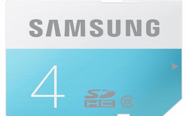 Samsung SDHC memory card - 4 GB - Class 6 (MB-SS04D/EU)