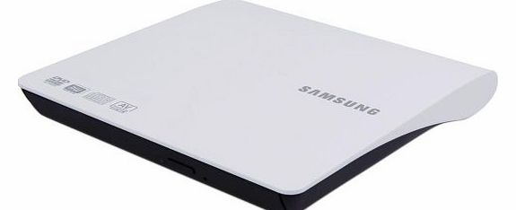 Samsung SE-208DB DVD-Writer Drive USB 2.0 Slim External (White) (SE-208DB/TSWS)