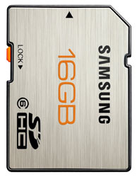 Samsung Secure Digital SDHC PLUS CLASS 6 - 16GB