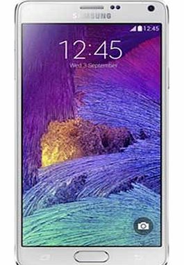Sim Free Samsung Galaxy Note 4 SmartPhone - White