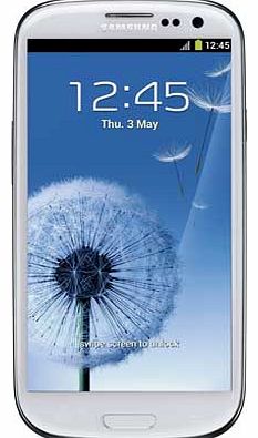 Samsung Sim Free Samsung Galaxy S3 Mobile Phone - White