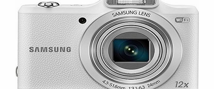 Samsung WB50F Smart Camera - White (16.2MP, Optical Image Stabilisation) 3 inch LCD
