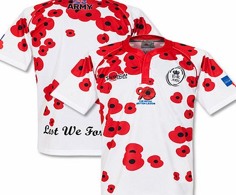 Samurai British Army Poppy Rugby Shirt R20111143