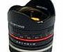 Samyang 8 mm Fisheye F2.8 Manual Focus Lens for Fuji X - Black