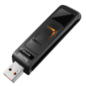 San Disk SanDisk Ultra Backup 8GB USB Flash Drive